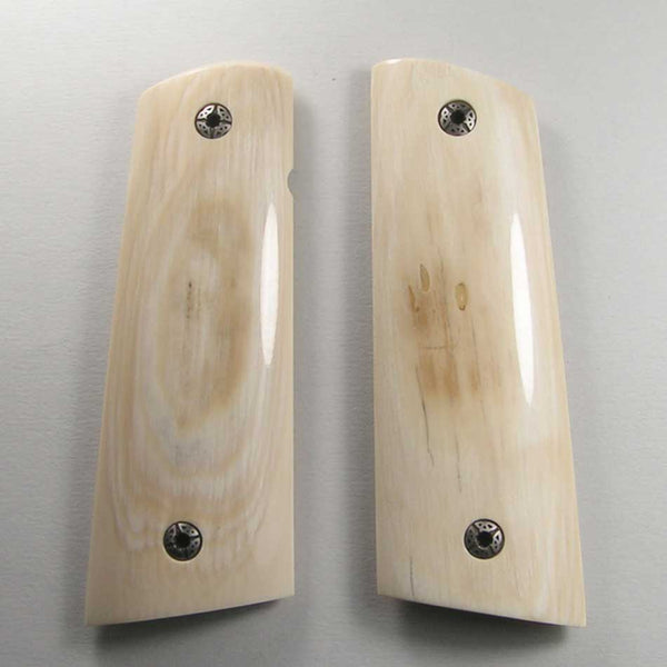 1911 Mammoth Ivory Bark Grips (7B)