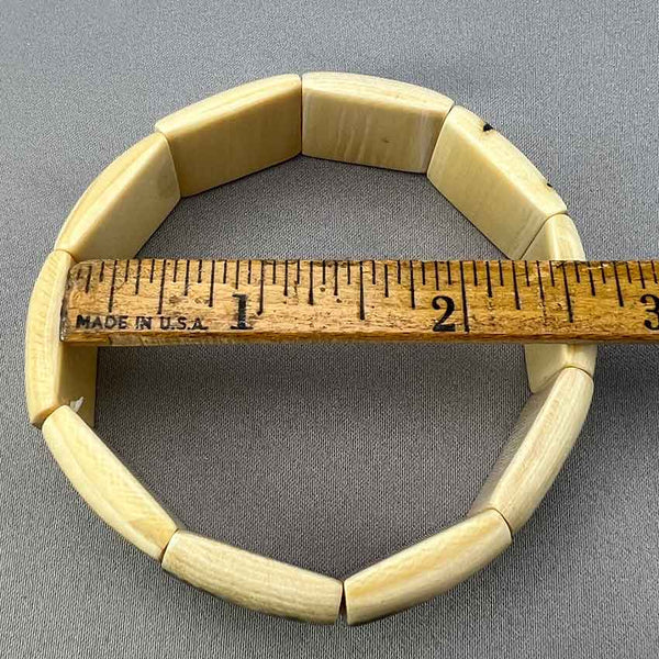 Mammoth Ivory Bark Bracelet 3/4