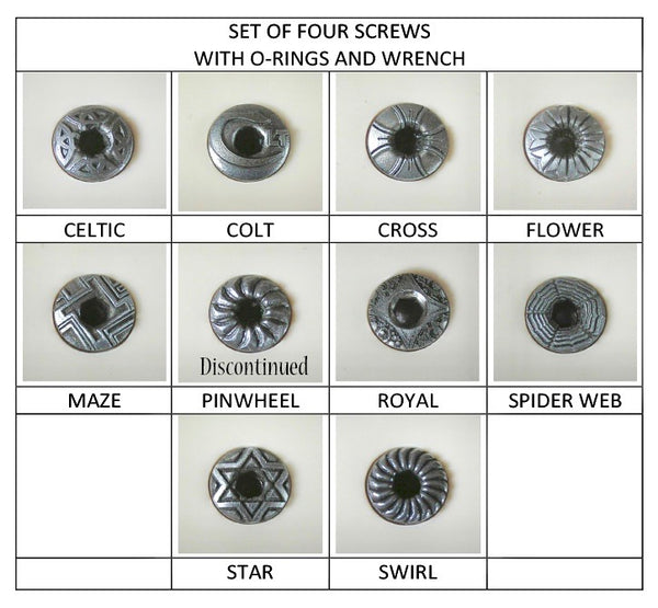 *Fancy 1911 Hex Head Screws