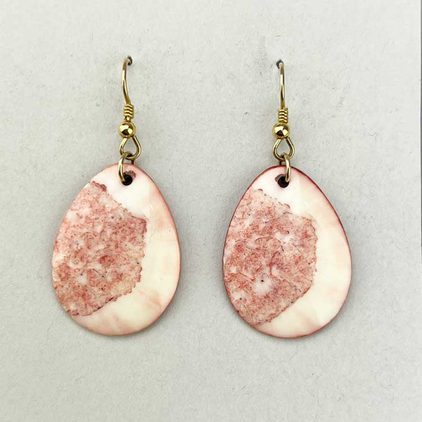 Fossil Walrus Gemtone Earrings Pair 29