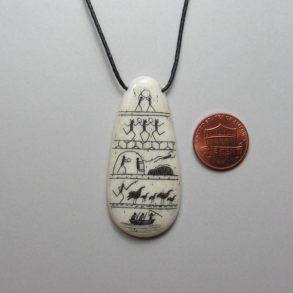 pictograph necklace