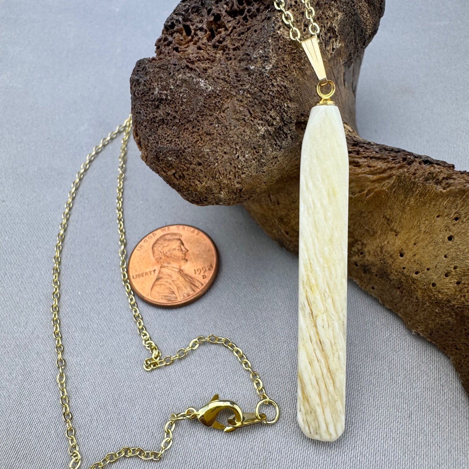 Narwhal Ivory Pendant 21