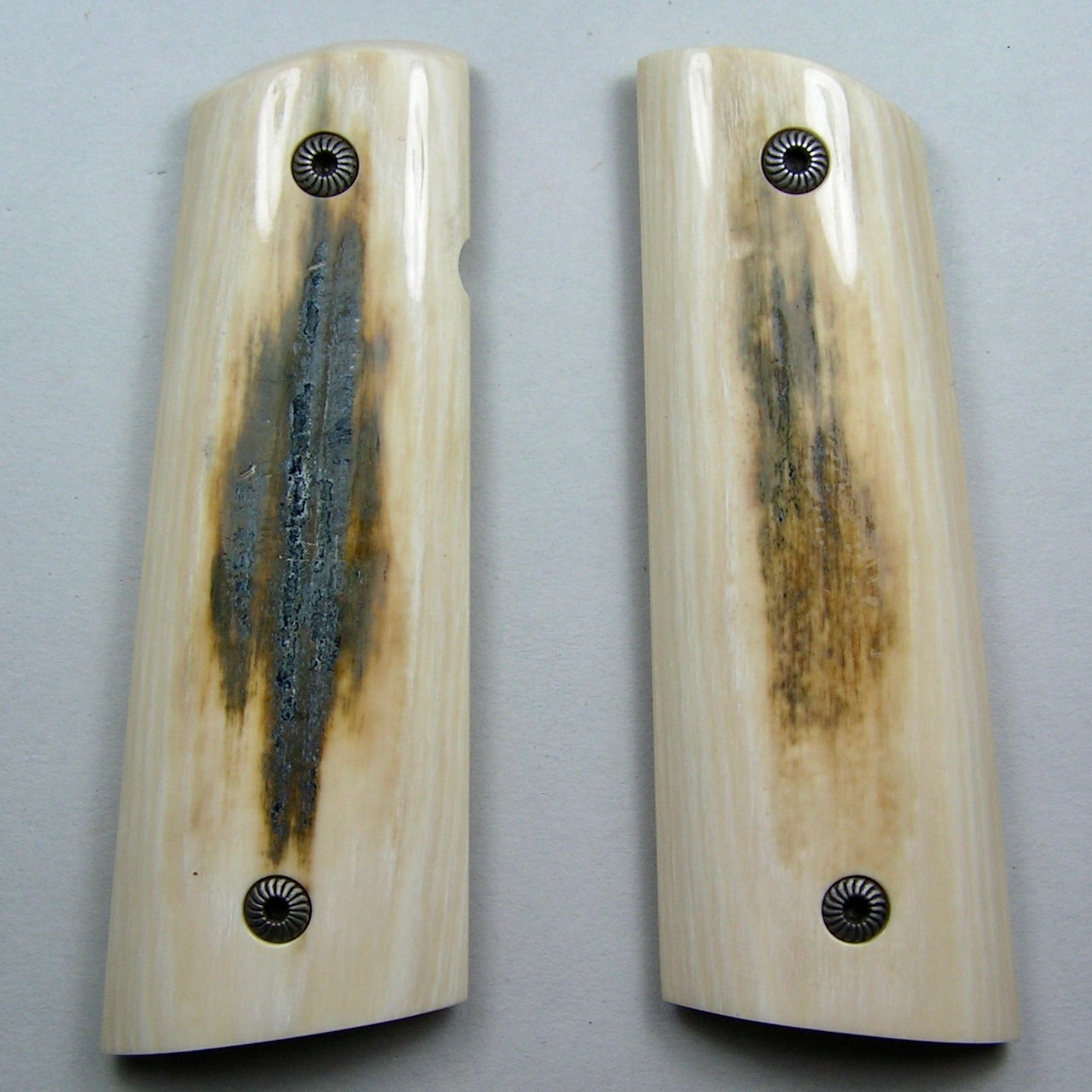 1911 Mammoth Ivory Bark Grips (2B) SOLD 6/19/25!