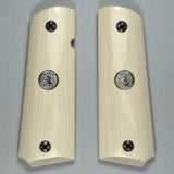 1911 Fits Colt & Clones Grips Rosewood Scrim Scroll on Ivory 1911 Fits Colt & Clones Grips Rosewood Scrim Scroll on Ivory