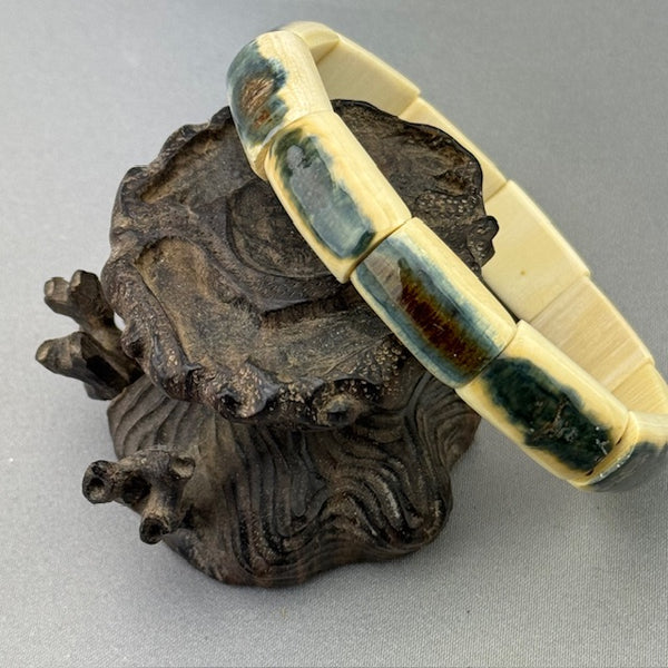 Mammoth Ivory Bark Bracelet 1/2" - 30