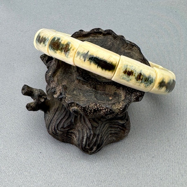 Mammoth Ivory Bark Bracelet 1/2"- 41