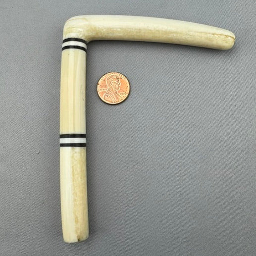 Vintage Walrus Ivory Handle Riding Crop - 70