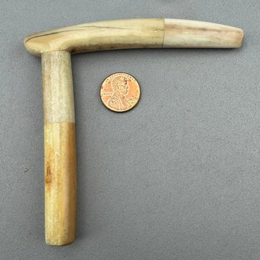 Vintage Walrus Ivory Handle Riding Crop - 71