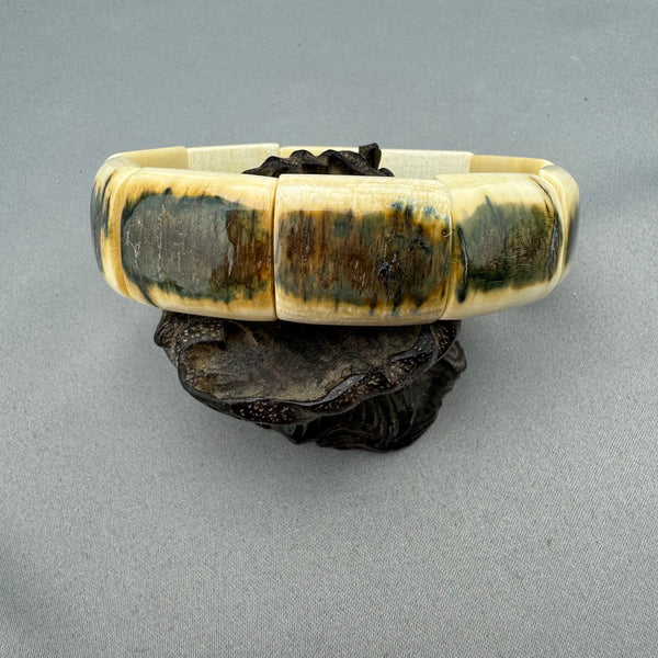 Mammoth Ivory Bark Bracelet 3/4"- 24