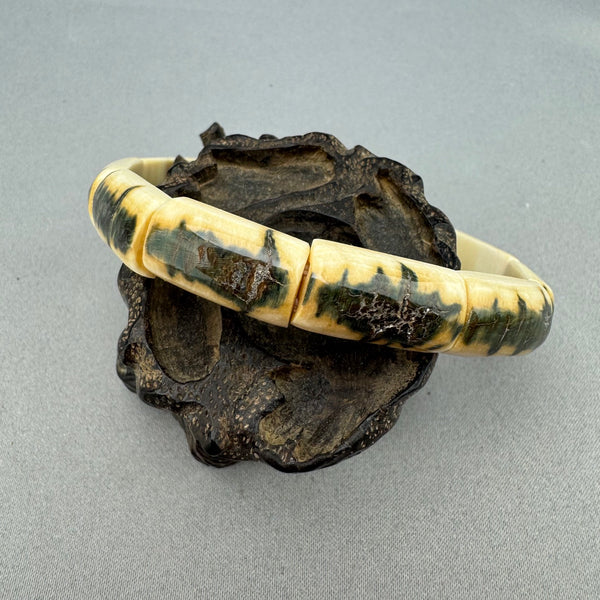 Mammoth Ivory Bark Bracelet 3/8"- 36