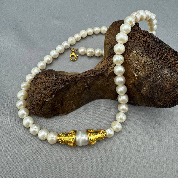 Fresh Water Pearl Adjustable Necklace 08