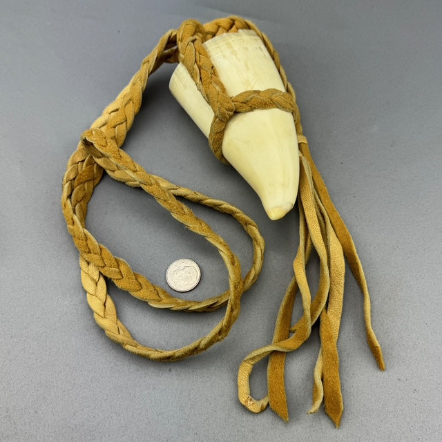 Pre 1972 Washington State Legal Sperm Whale Tooth Tabua Necklace-NEW!