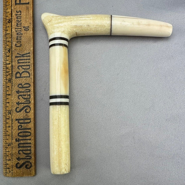 Vintage Walrus Ivory Riding Crop - 65