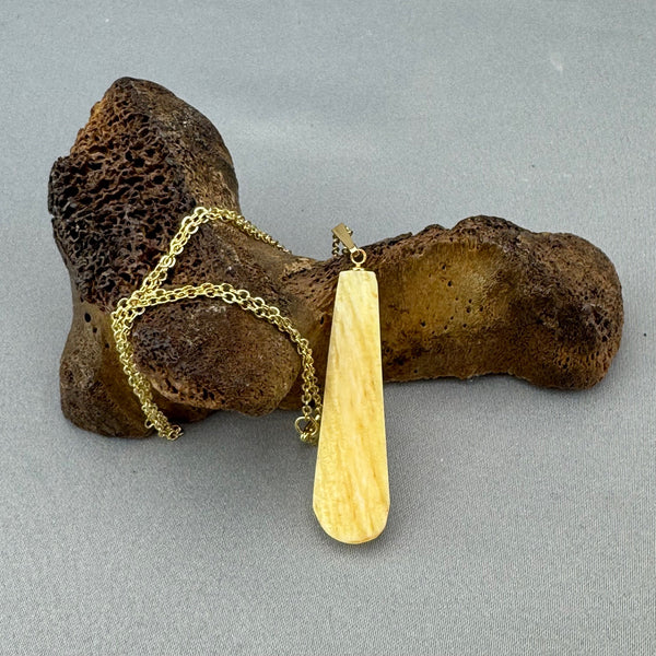 Narwhal Ivory Pendant 12