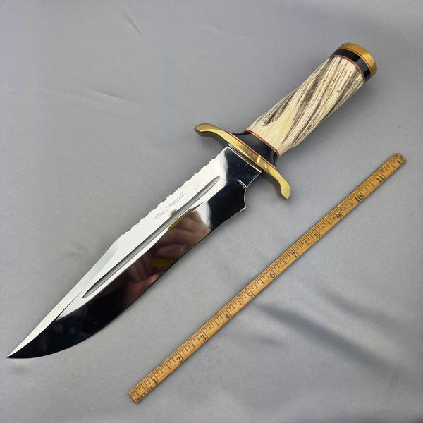 Narwhal Ivory Bowie Knife