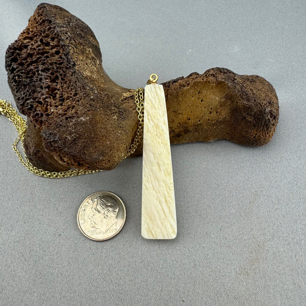 Narwhal Ivory Pendant 17