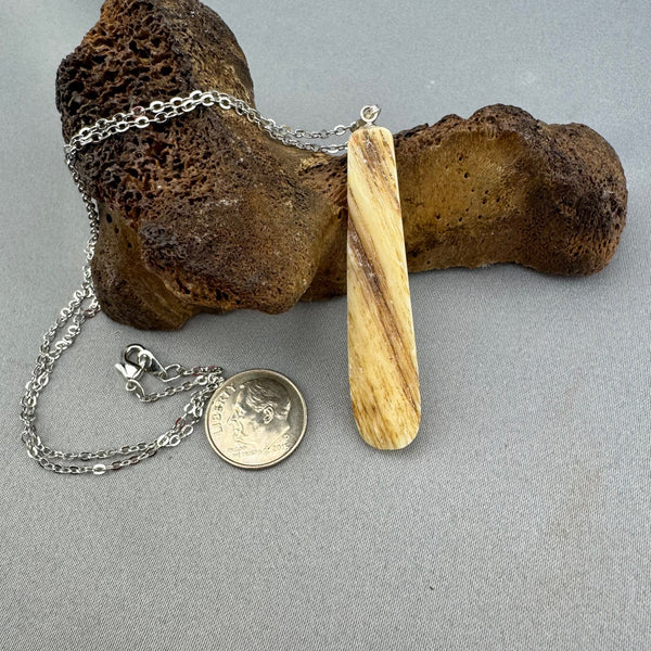 Narwhal Ivory Pendant 21