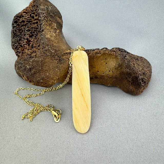 Narwhal Ivory Pendant 25