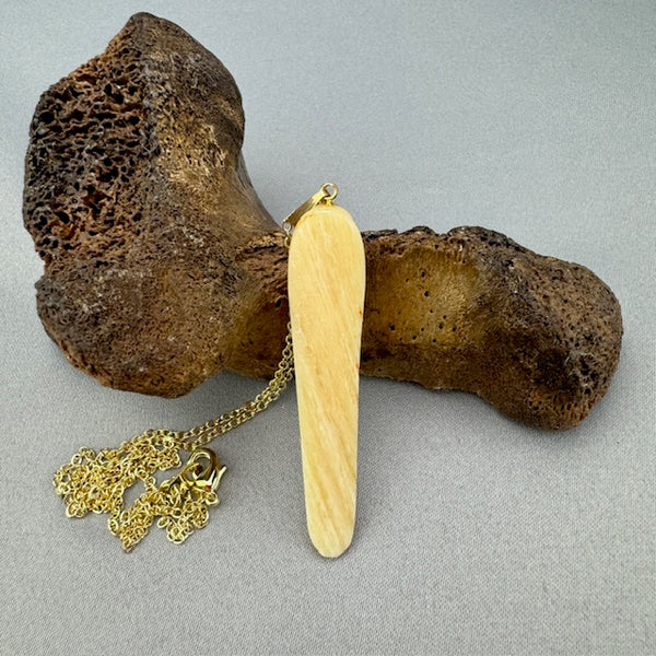 Narwhal Ivory Pendant 18 