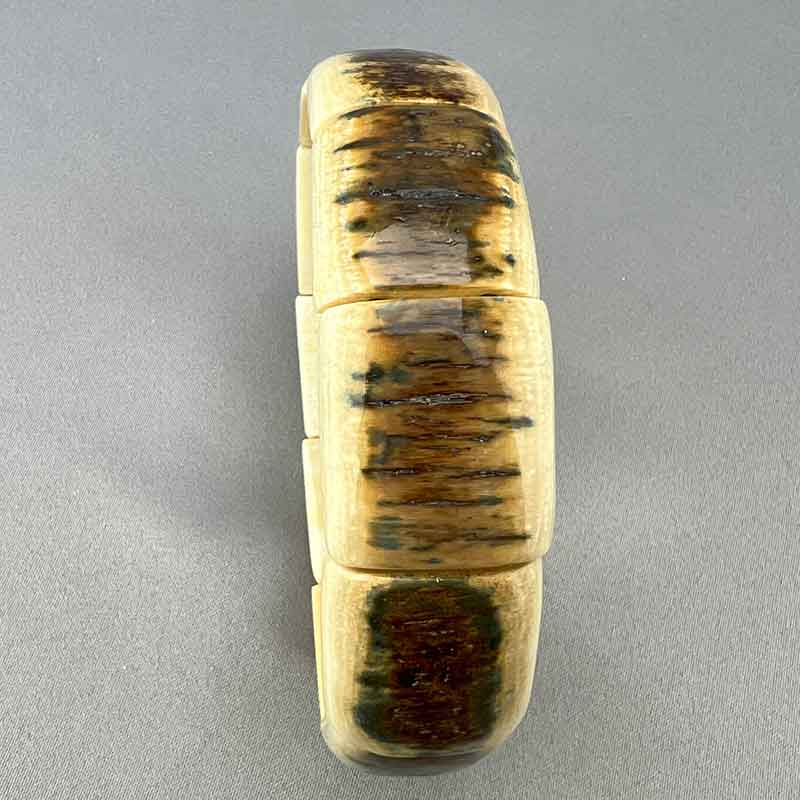 Mammoth Ivory Bark Bracelet 3/4"- 19