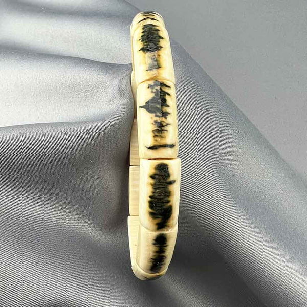 Mammoth Ivory Bark Bracelet 3/8"- 36