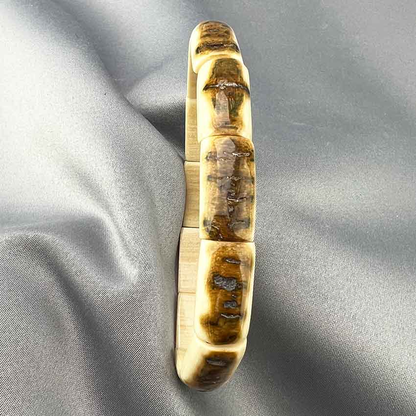 Mammoth Ivory Bark Bracelet 3/8"- 16