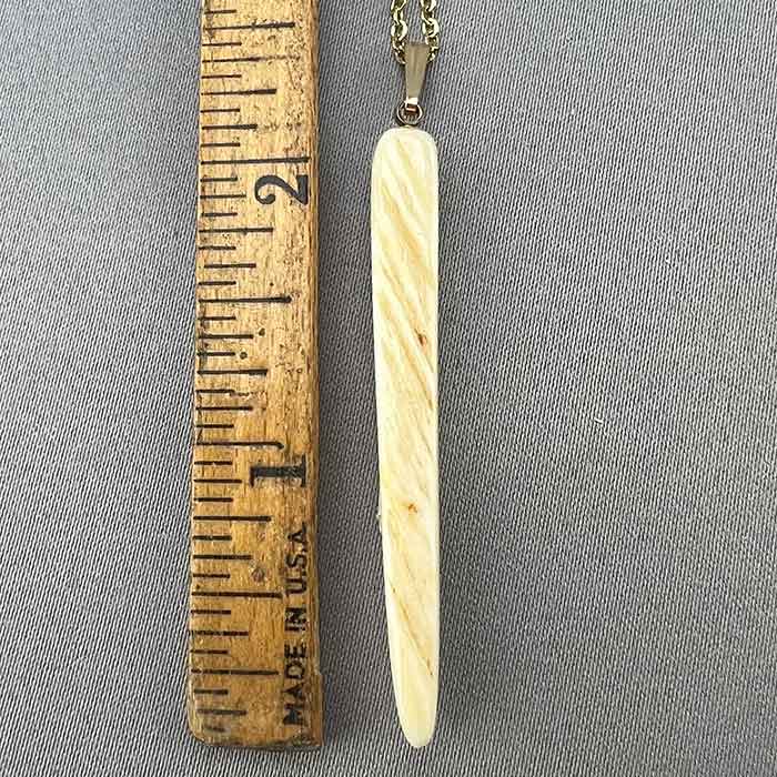 Narwhal Ivory Pendant 26