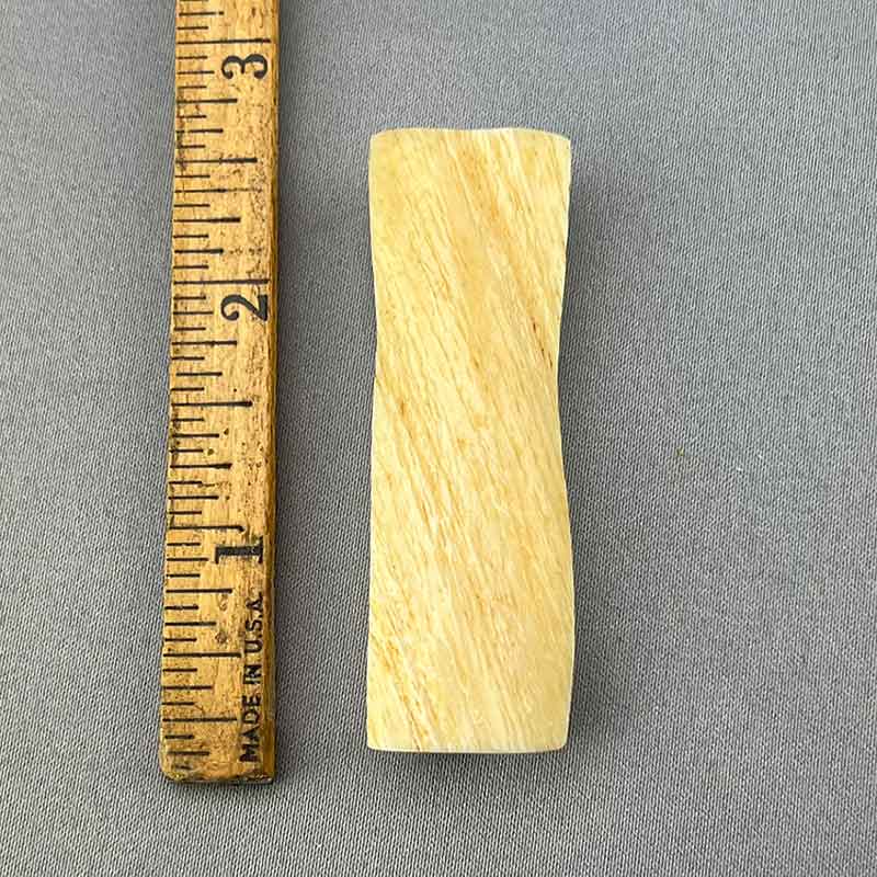 Narwhal Ivory Tusk Section Wedge 22 