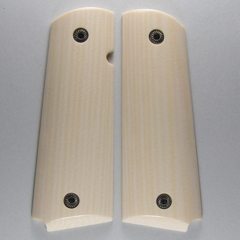 Ivory Rifle Stock 1911 Simulated Ivory Pistol Grips