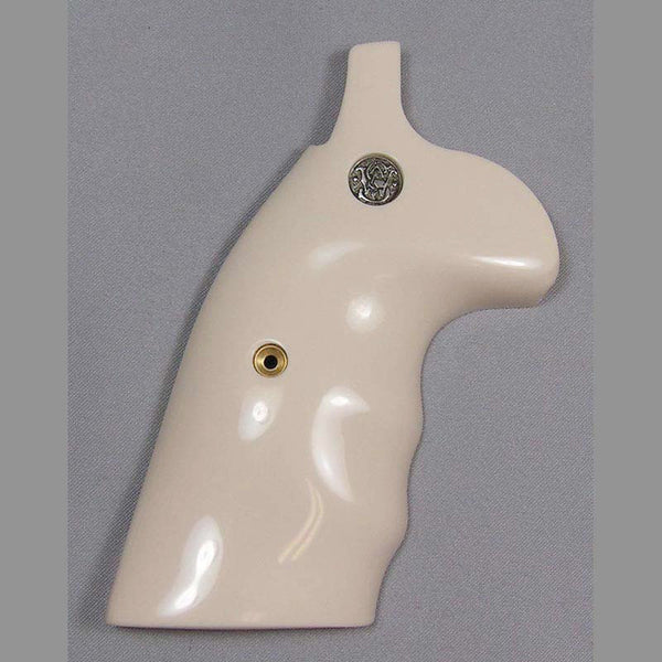 White Pearl Grips For S&W Model 59 / 459 / 559 / 659 – Imitation Pearl, Made In Thailand